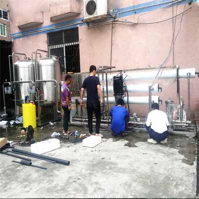 Pression standard d'opération de barre du traitement de l'eau de système d'OMS uF 7000LPH 15