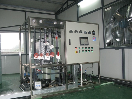 Circuit d'eau ultrapure industriel, machine pure superbe de traitement de l'eau d'EDI