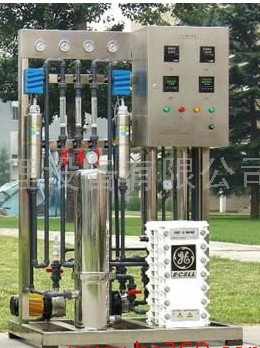 Circuit d'eau ultrapure industriel, machine pure superbe de traitement de l'eau d'EDI