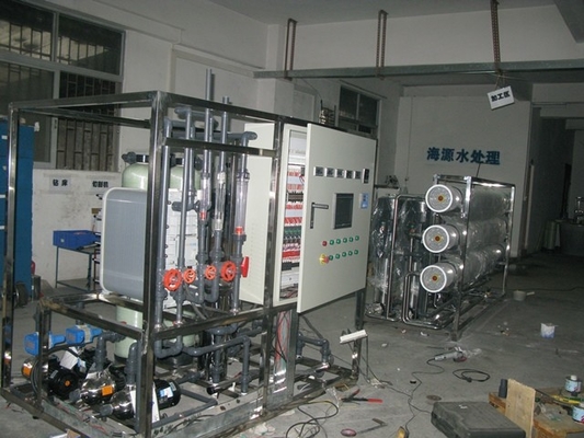 Circuit d'eau ultrapure industriel, machine pure superbe de traitement de l'eau d'EDI