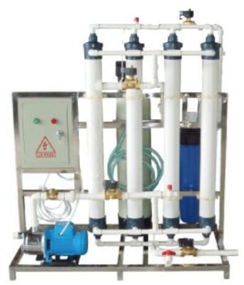 Système complètement automatique de filtration 1000lph ultra, usine de traitement de l'eau de la rivière UF