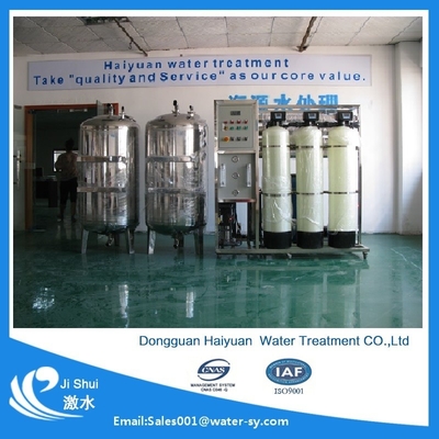 PLC automatique de l'usine 220-400V de purification de l'eau de RO 1000L/Hour