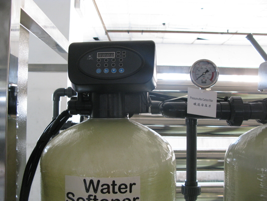 PLC automatique de l'usine 220-400V de purification de l'eau de RO 1000L/Hour