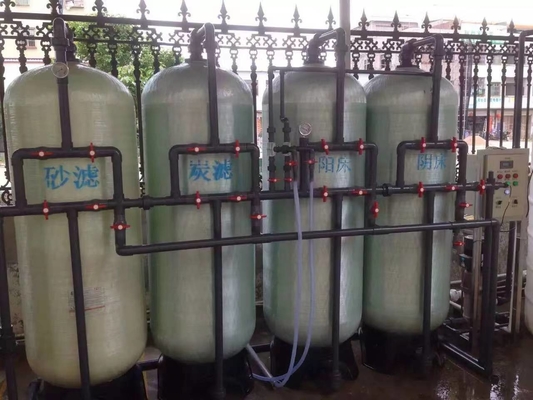 UPVC/solides solubles sifflent le système/usine de minéralisation de l'eau basés sur Ion Exchange Resin