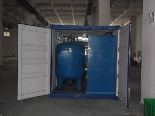 Système mobile de filtration de l'eau dans les conteneurs Système de dessalement de l'eau de mer pour l'irrigation potable