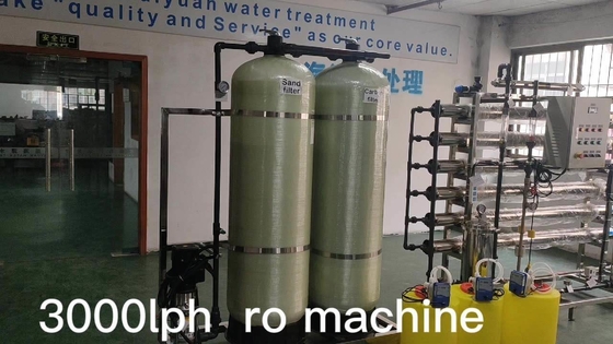 Système de purification d'eau de puits souterrains de 3000 litres par heure