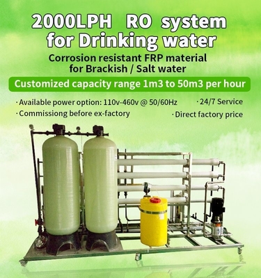 Purificateur d'eau souterrain Prix Purificateur d'eau industriel Filtreur d'eau
