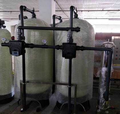 Système de filtration de l'eau FRP Filtre de l'eau de l'arène Filtre de carbone actif de l'acier Al Carbono Filtre de l'arène du quartz