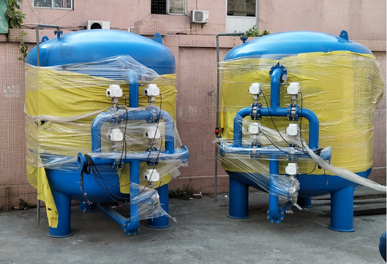Système de filtration de l'eau FRP Filtre de l'eau de l'arène Filtre de carbone actif de l'acier Al Carbono Filtre de l'arène du quartz