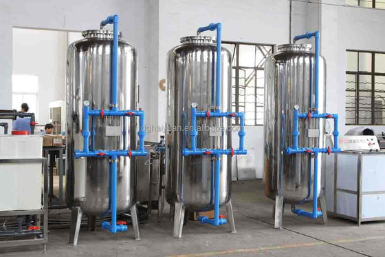 Système de filtration de l'eau FRP Filtre de l'eau de l'arène Filtre de carbone actif de l'acier Al Carbono Filtre de l'arène du quartz
