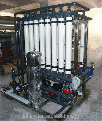 UF Système de traitement de l'eau par ultrafiltration à membrane UF
