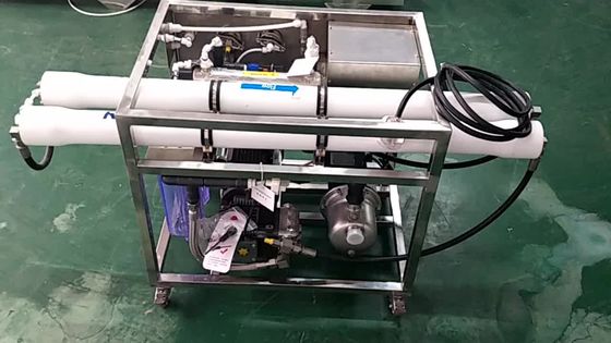 Petite machine portative de dessalement d'eau de mer d'eau de mer pour la maison de bateau