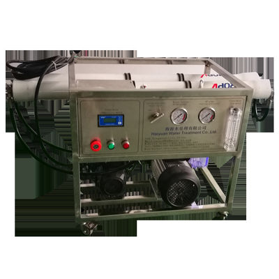 Petite machine portative de dessalement d'eau de mer d'eau de mer pour la maison de bateau