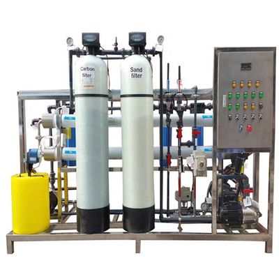 Usine de dessalement de RO d'eau de mer pour le bateau 10m3/D