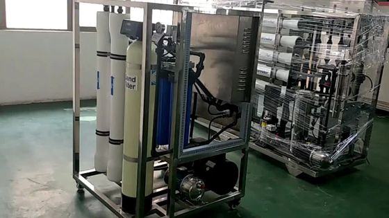 Système d'inversa d'osmose, usine d'équipement de dessalement d'eau de mer de RO pour le traitement de l'eau