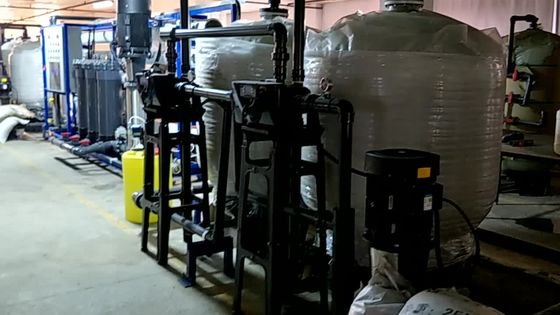 subissez une osmose l'épurateur inverse d'eau salée, système de dessalement d'eau de mer