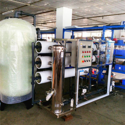traitement de l'eau de 220V Nanofiltration 60Hz pour le traitement préparatoire d'eau de mer