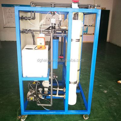 Desalinator d'eau de mer, eau de mer de RO d'eau de mer d'osmose d'inversion, machine de dessalement d'eau de mer pour le yacht de bateau