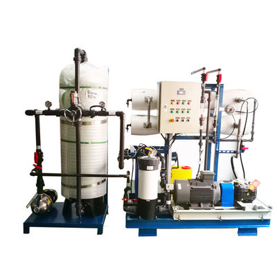 Purification solaire d'eau salée, eau de mer de dessalement, usine de RO d'eau de mer