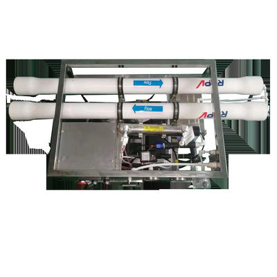 Usine de dessalement d'eau de mer de watermaker d'osmose d'inversion de dessalement d'eau de mer mini