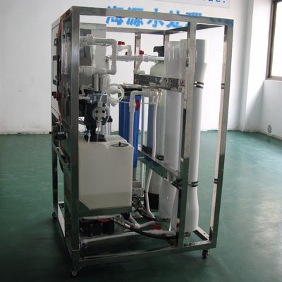 Épurateur d'eau salée/usine de dessalement pour le traitement d'eau de mer sur la terre