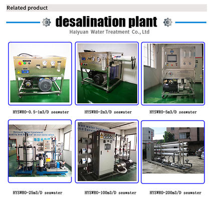 Desalinator marin de watermaker de desalinator d'eau salée