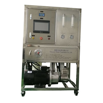 Pression d'utilisation automatique du contrôle 1000psi du système HMI de RO de l'eau de mer 50LPH