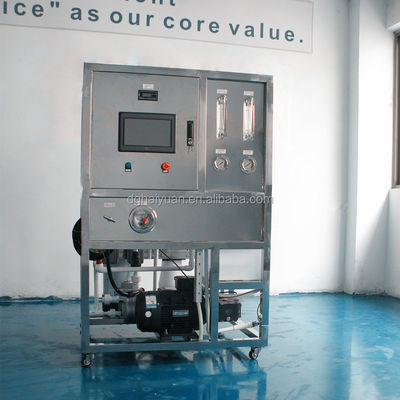 système de filtre d'usine d'osmose d'inversion de l'eau de mer 600ppm équipé du PLC