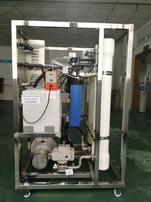 l'usine de purification d'eau de la mer 250L/Hour, 5micron pp filtrent le tamis d'eau de mer