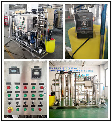 Usine saumâtre de RO de l'eau SUS304, eau de mer de PLC à la machine d'eau potable