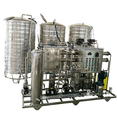 Usine saumâtre de RO de l'eau SUS304, eau de mer de PLC à la machine d'eau potable