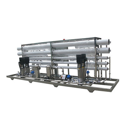 Système commercial 500lph de filtration de l'eau d'osmose d'inversion de l'eau saumâtre