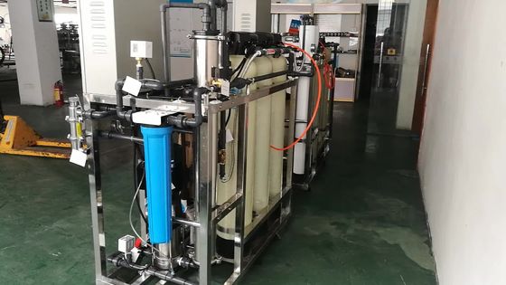 Systèmes saumâtres de RO de l'eau d'eau salée 5 microns avec le filtre de FRP