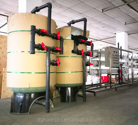 efficacité 450kg de repêchage du filtre d'eau de manganèse du fer 2000L/Hour 70%-75%