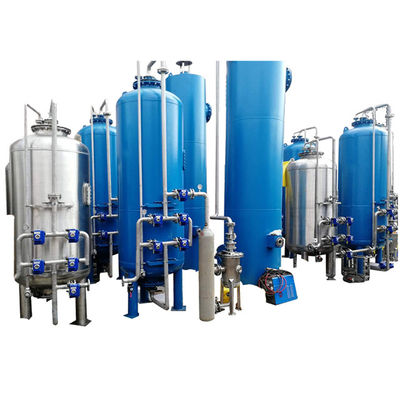 Installation de traitement de l'eau automatique de filtre de GAC Multiapplication avec le contrôle de PLC