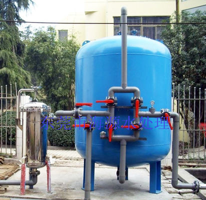 Installation de traitement de l'eau automatique de filtre de GAC Multiapplication avec le contrôle de PLC