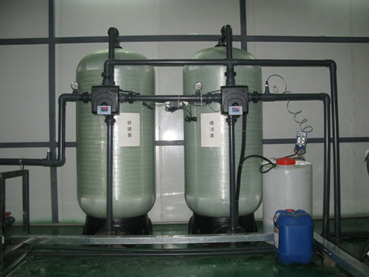 Installation de traitement de l'eau automatique de filtre de GAC Multiapplication avec le contrôle de PLC