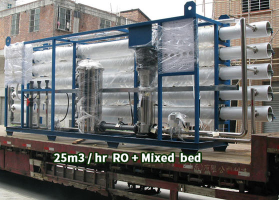 10000L/Hour Ion Exchange Water Purification Di Filter alimentant l'eau non traitée