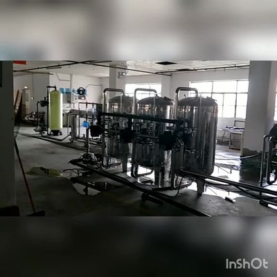 Installation de filtration de l'eau de RO de 35000 page par minute, installation de traitement de l'eau industrielle du RO 460VAC