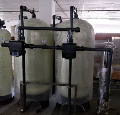 Cartouche filtrante granulaire de l'eau du charbon actif 900KG 7000W
