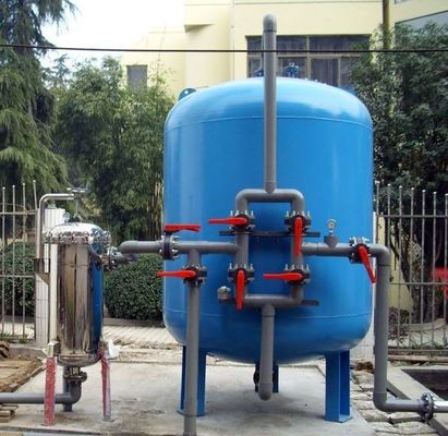 Cartouche filtrante granulaire de l'eau du charbon actif 900KG 7000W
