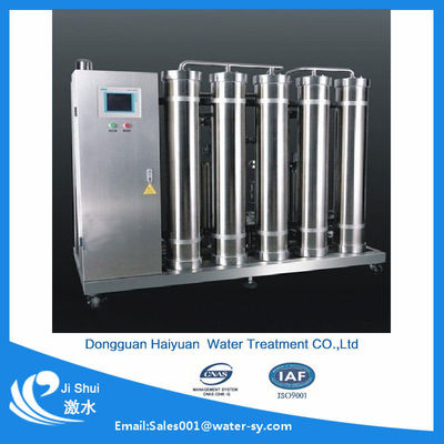 Usine 50Hz 1TPH de RO d'osmose d'inversion de dialyse écologique avec la technologie UV