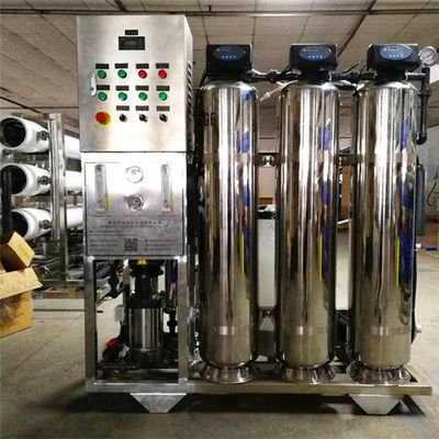 usine de RO d'osmose d'inversion 1.65kw, installation de traitement de l'eau de la dialyse SS304