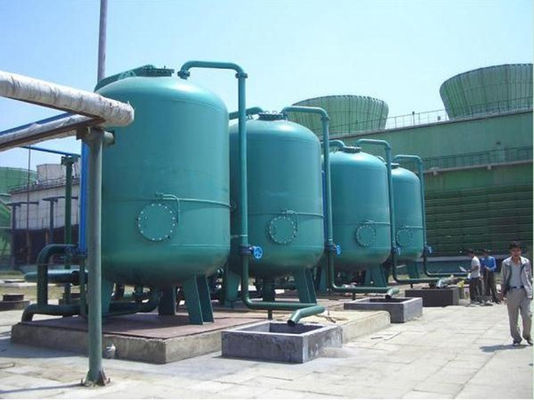 Filtre d'eau granulaire de charbon actif de GAC 25TPH pour enduire les agents auxiliaires