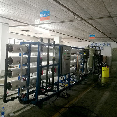 Pp filtrent l'usine de RO d'osmose d'inversion, installation de traitement de l'eau d'électrodialyse de FRP