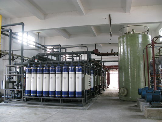 Traitement de l'eau de systèmes de l'ultra-filtration 70TPH, plante aquatique commerciale du RO 2KW
