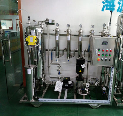 Efficacité de repêchage de l'unité 50%~85% de purification d'eau d'osmose d'inversion 1.65KW