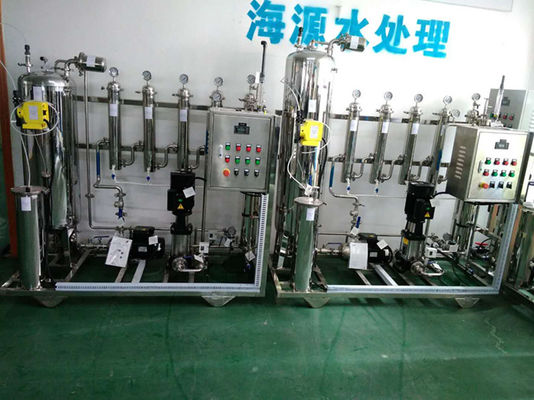 Efficacité de repêchage de l'unité 50%~85% de purification d'eau d'osmose d'inversion 1.65KW