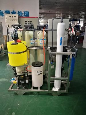 Efficacité de repêchage de l'unité 50%~85% de purification d'eau d'osmose d'inversion 1.65KW