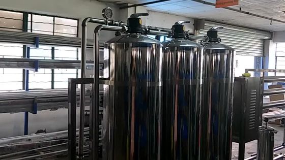 usine d'épurateur de l'eau du RO 415V pour l'usage commercial 60HZ 4000LPH
